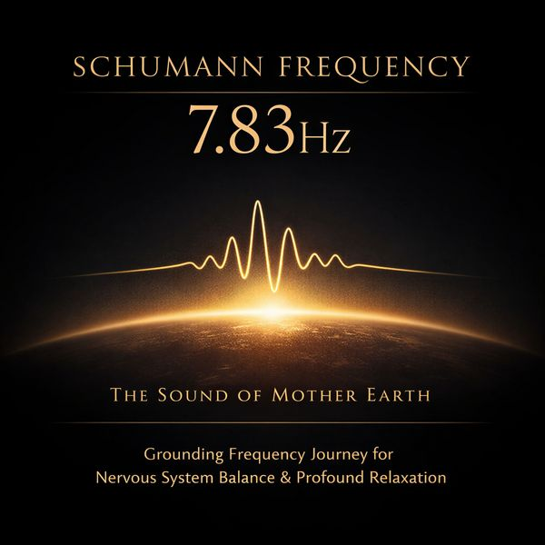 Schumann Frequency 7.83 Hz – goldene Frequenzgrafik